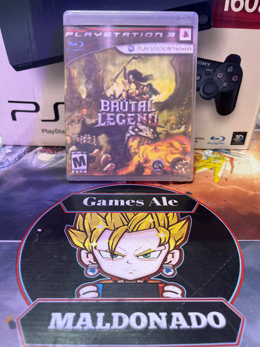 BRUTAL LEGEND - JUEGO PLAYSTATION 3 (USADO)