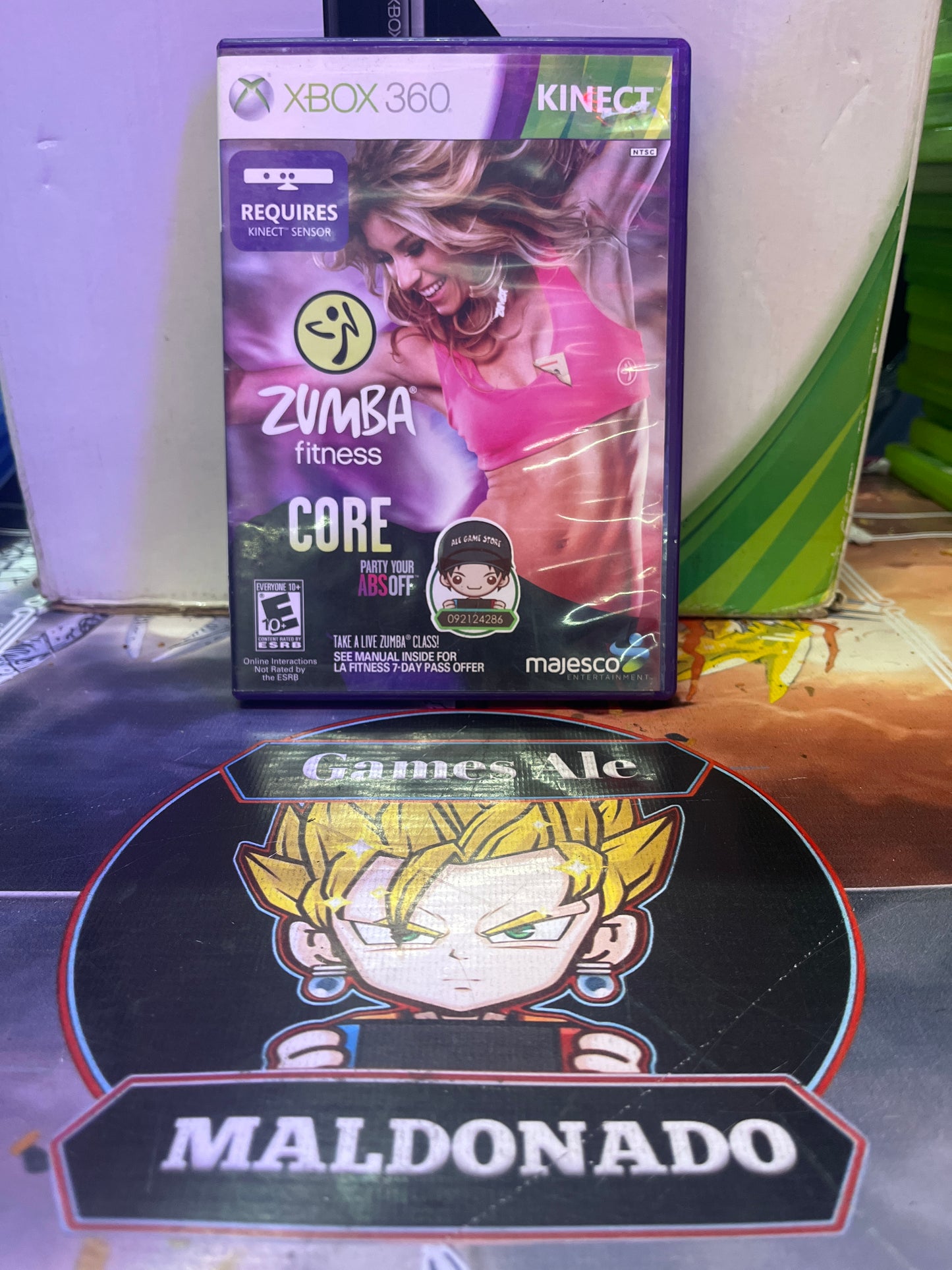 KINECT ZUMBA FITNESS CORE – JUEGO DE XBOX 360 (USADO) (NTSC)