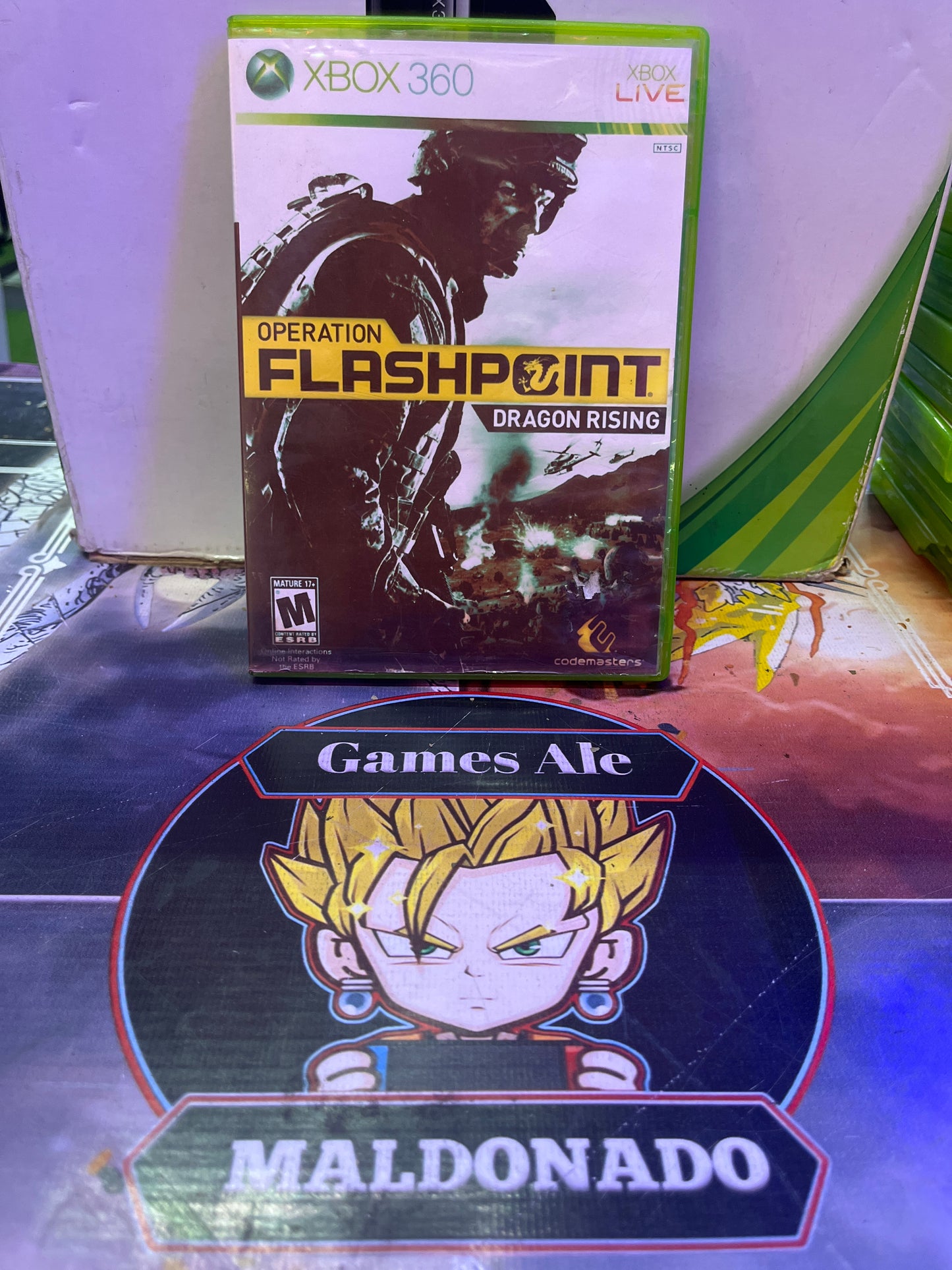 OPERATION FLASHPOINT DRAGON RISING – JUEGO DE XBOX 360 (USADO) (NTSC)