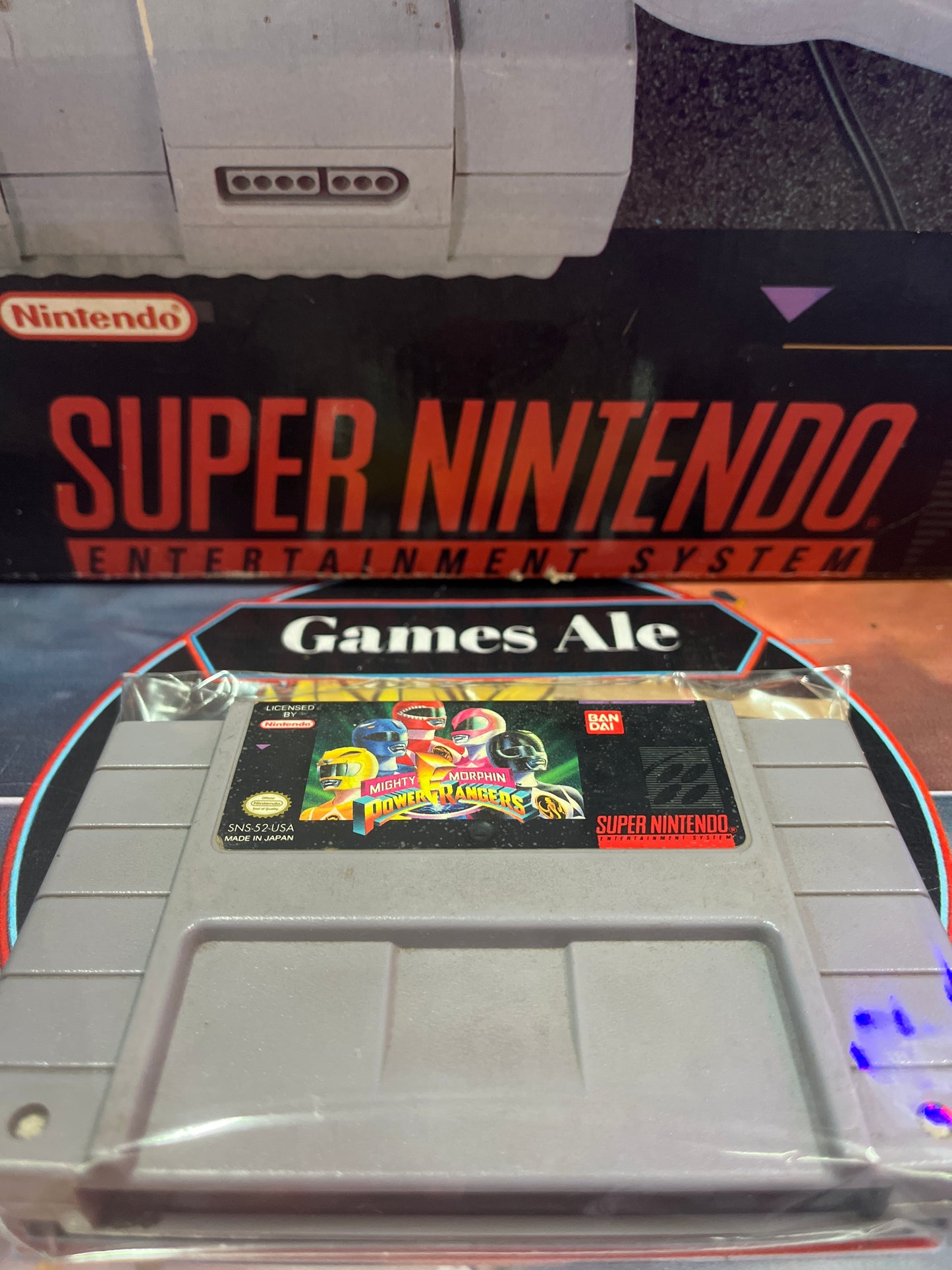 POWER RANGERS - JUEGO SUPER NINTENDO