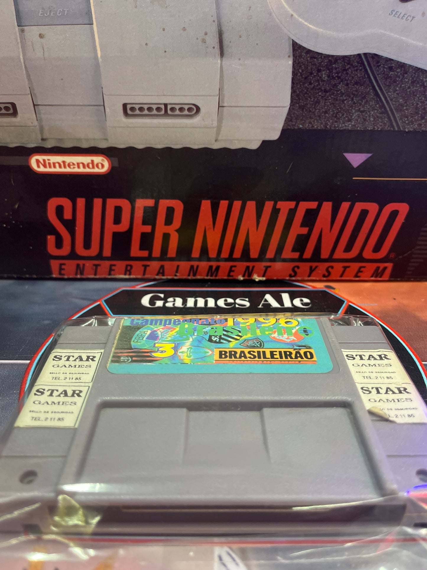 CAMPEONATO BRASILEIRO 1996 - JUEGO SUPER NINTENDO