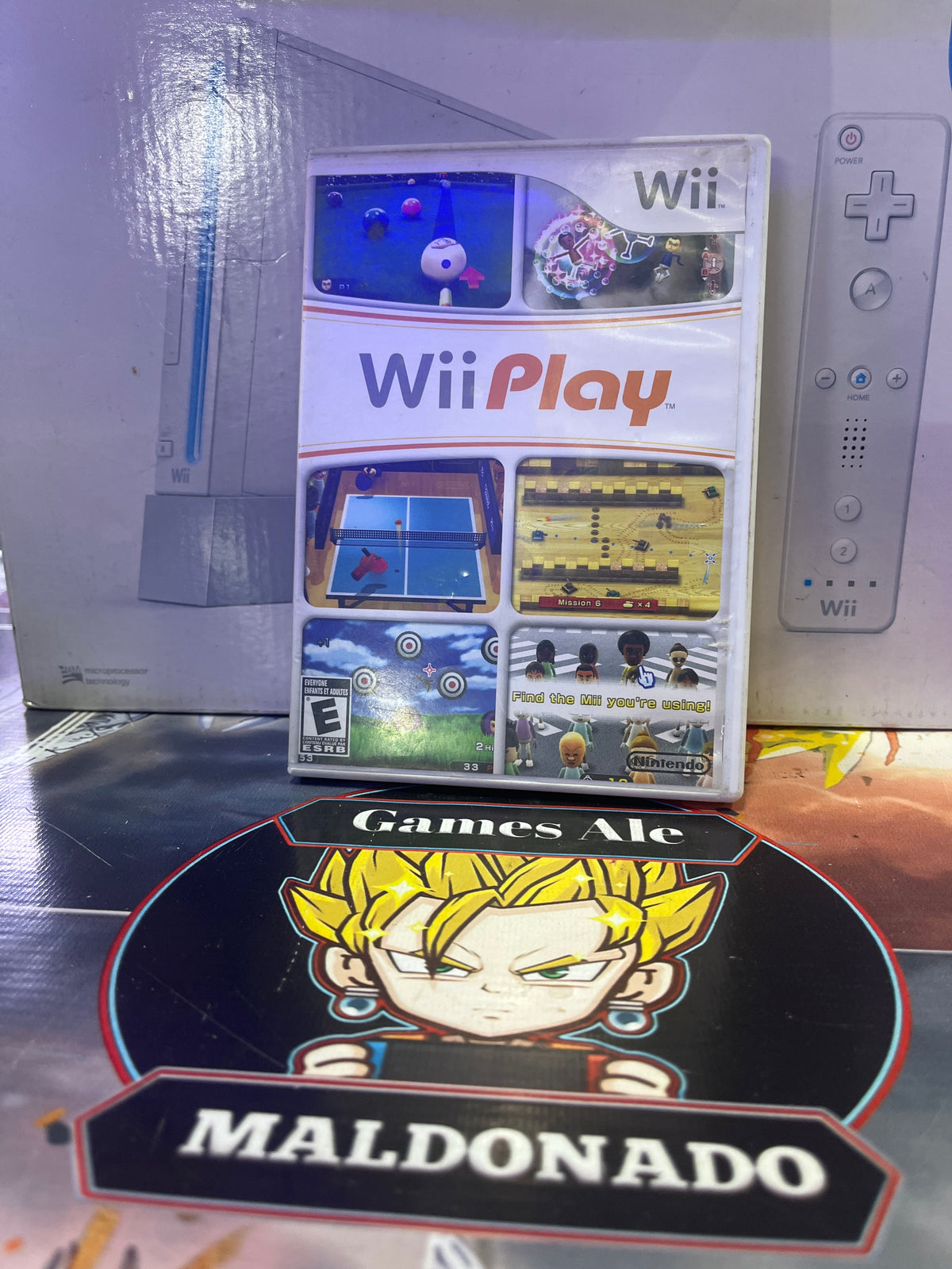 WII PLAY ( NINTENDO WII USADO ) - JUEGO NINTENDO WII