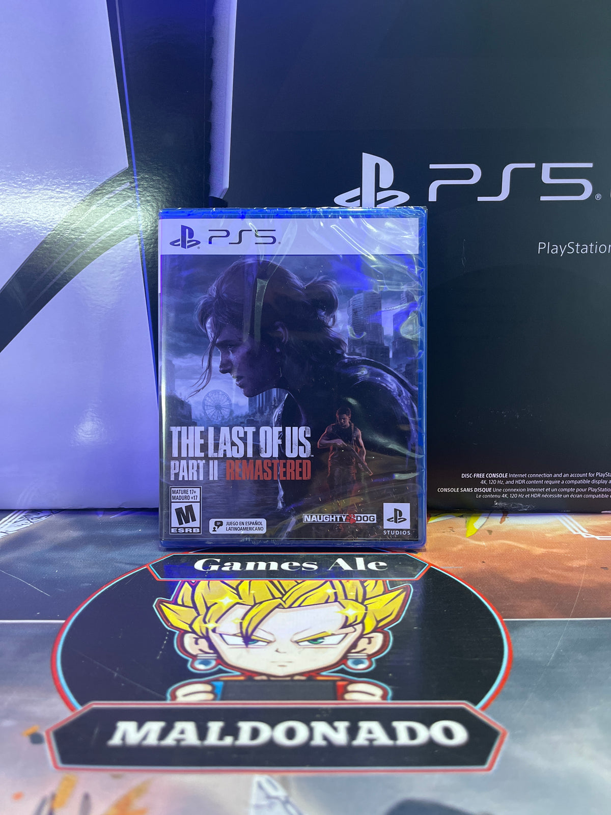 THE LAST OF US PARTE 2 REMASTERED  ( JUEGO PS5 NUEVO SELLADO) - JUEGO PLAYSTATION 5