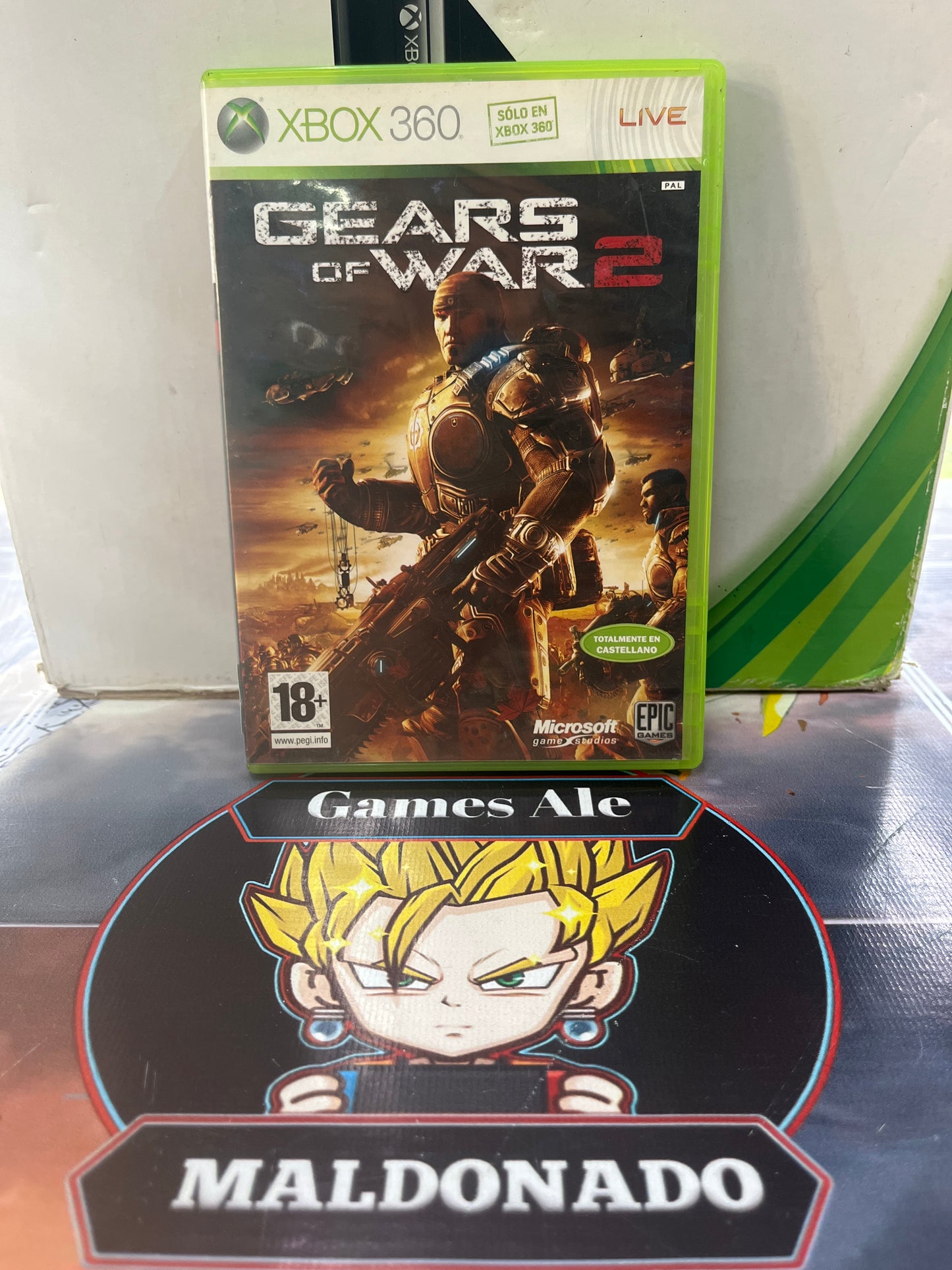 GEARS OF WAR 2 – JUEGO DE XBOX 360 (USADO) (NTSC)