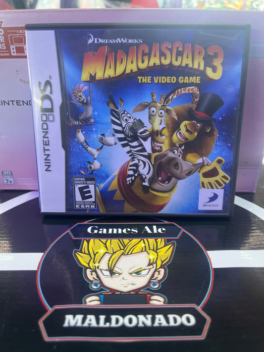 MADAGASCAR 3 - JUEGO NINTENDO DS