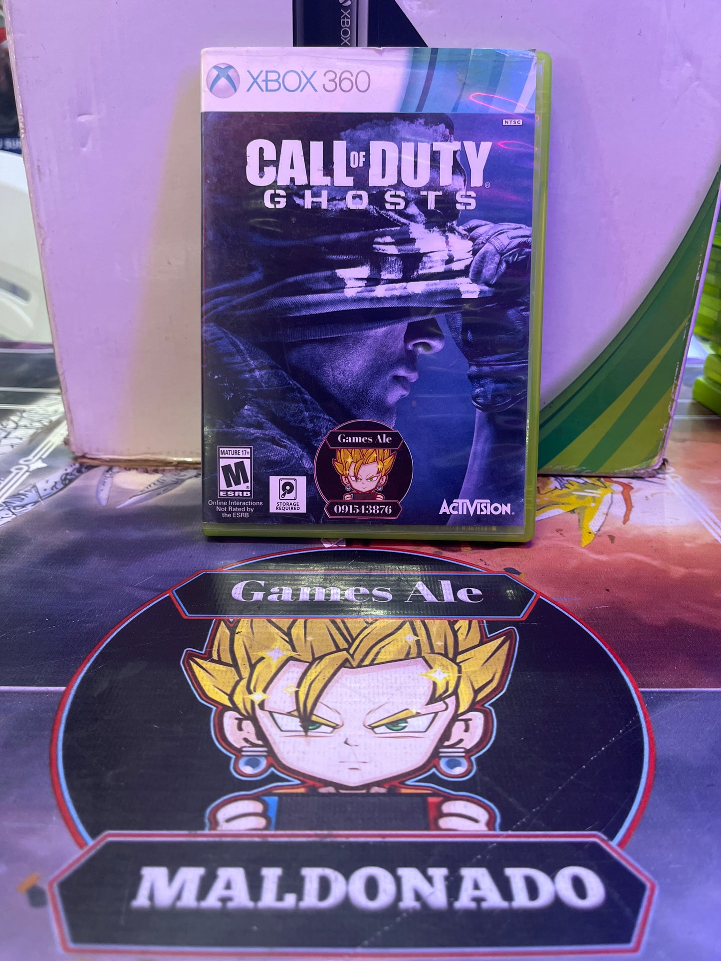 CALL OF DUTY: GHOSTS – JUEGO DE XBOX 360 (USADO)(NTSC)