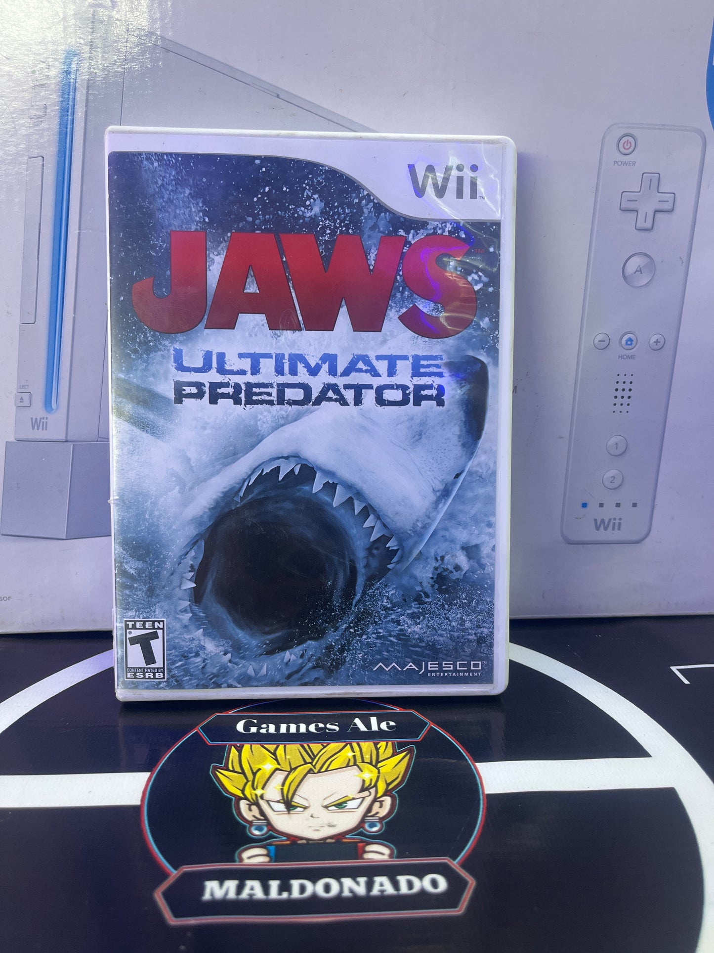 JAWS ULTÍMATE PREDATOR - JUEGO NINTENDO WII ( USADO)