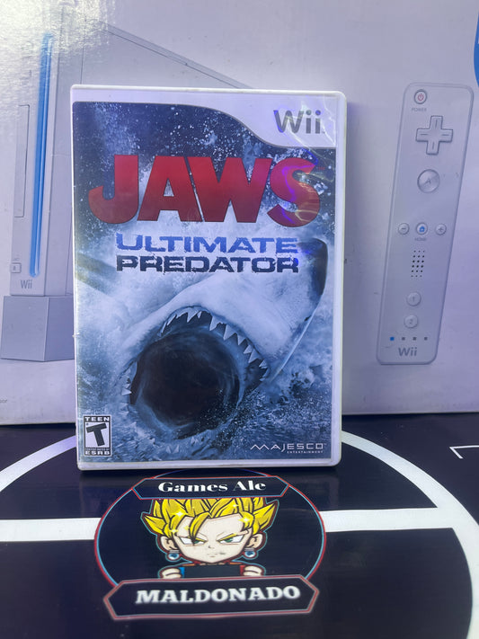 JAWS ULTÍMATE PREDATOR - JUEGO NINTENDO WII ( USADO)