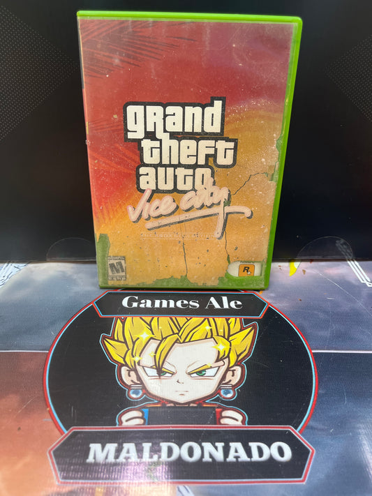 GTA VICE CITY - JUEGO XBOX ( USADO )