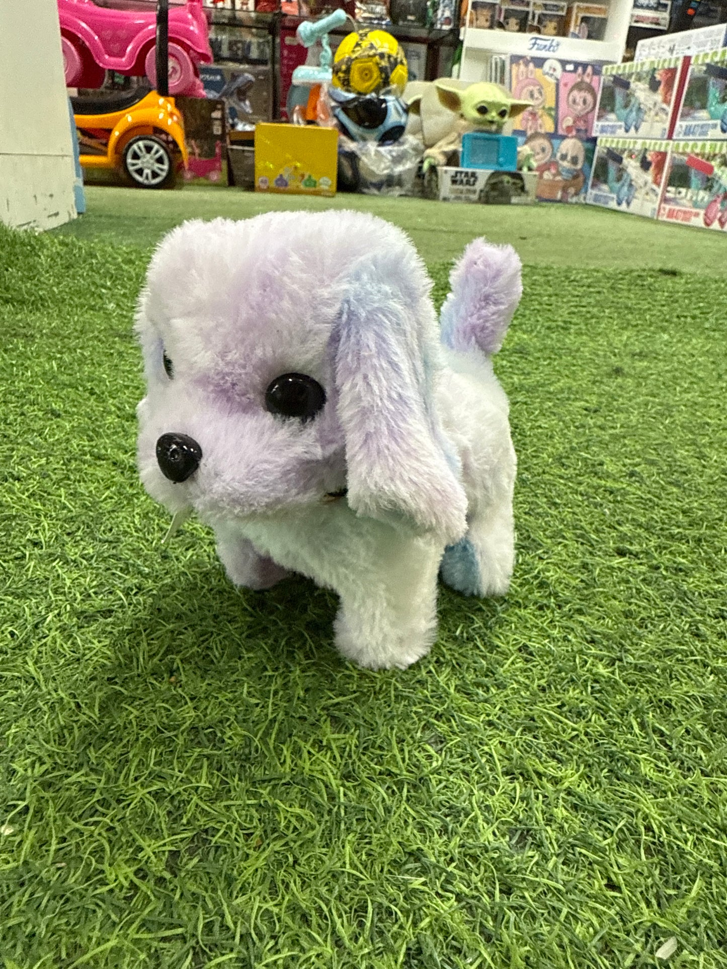 PERRO DE PELUCHE CON MOVIMIENTOS