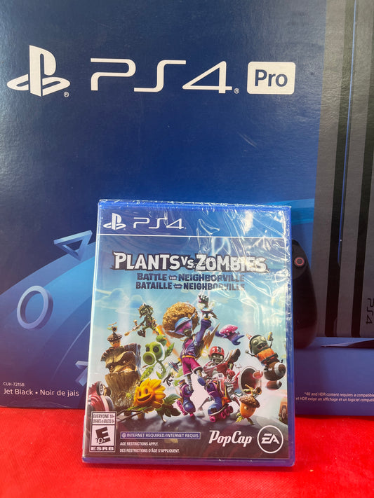 PLANTS VS ZOMBIES BATTLE FOR NEIGHBORVILLE ( NUEVO SELLADO) - JUEGO PLAYSTATION 4