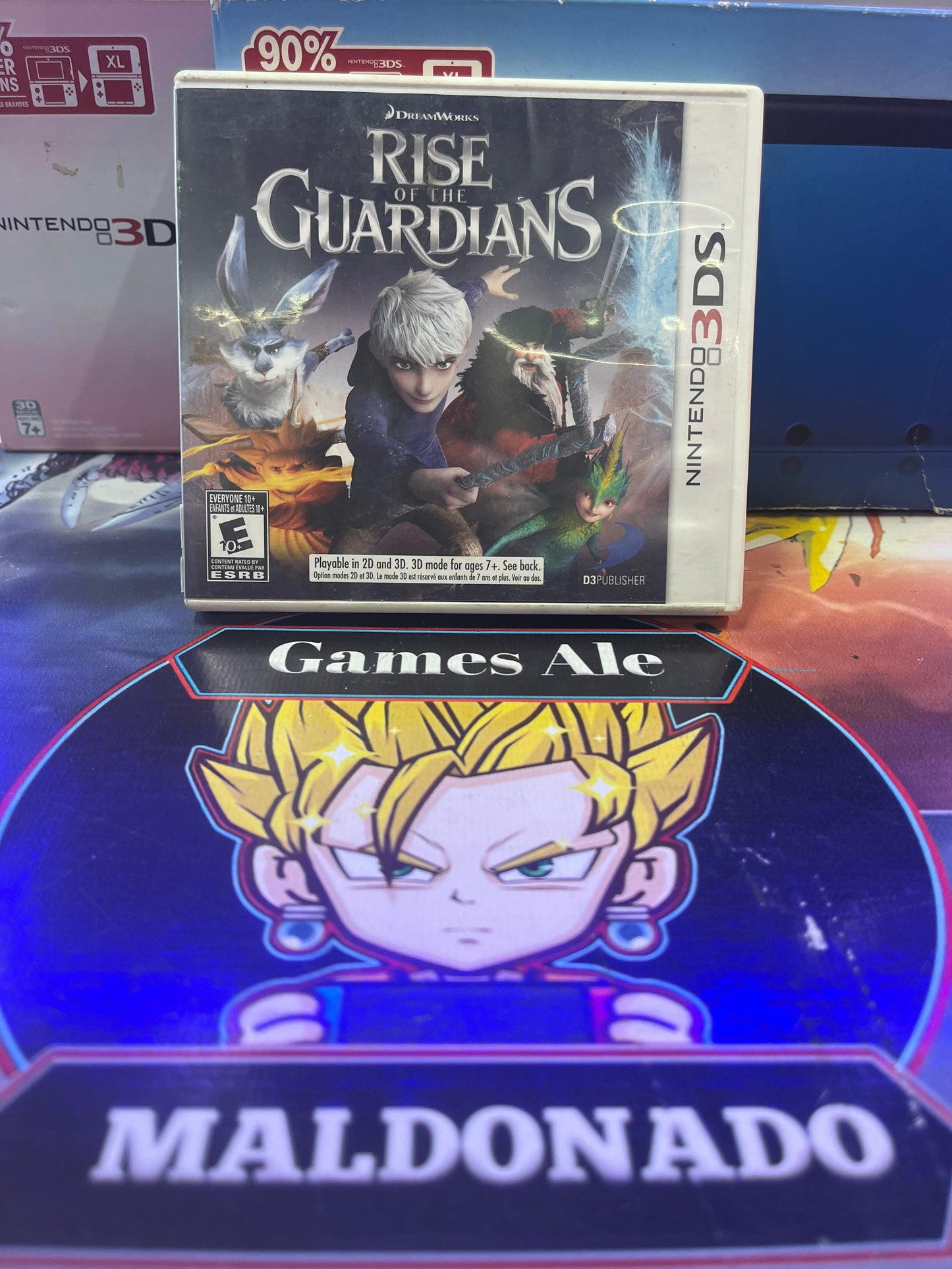 RISE OF THE GUARDIANS - JUEGO NINTENDO 3DS