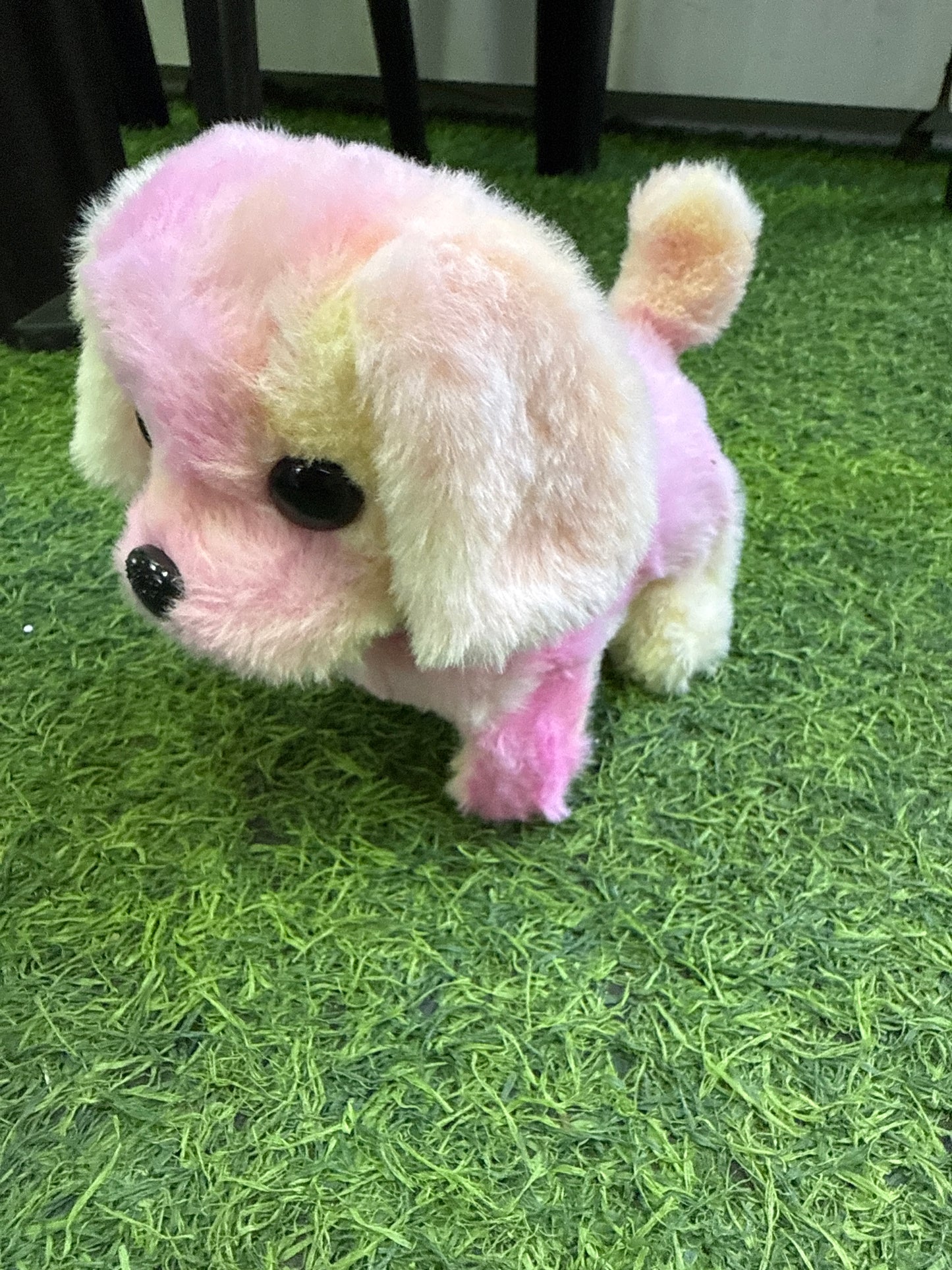 PERRO CANICHE CON MOVIMIENTO