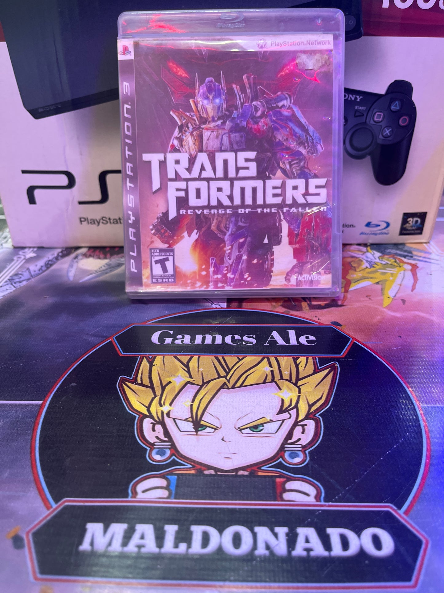 TRANSFORMERS: REVENGE OF THE FALLEN – JUEGO DE PLAYSTATION 3 (USADO)