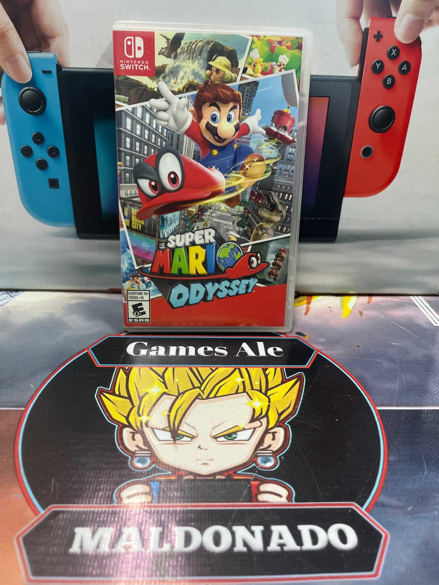 SUPER MARIO ODYSSEY – JUEGO DE NINTENDO SWITCH ( USADO )