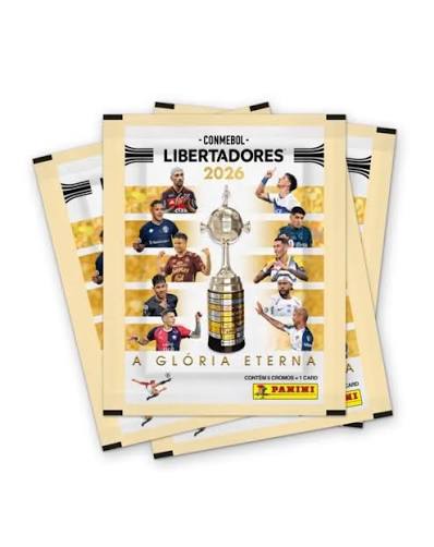 Figuritas Copa Libertadores 2026 Panini sobre