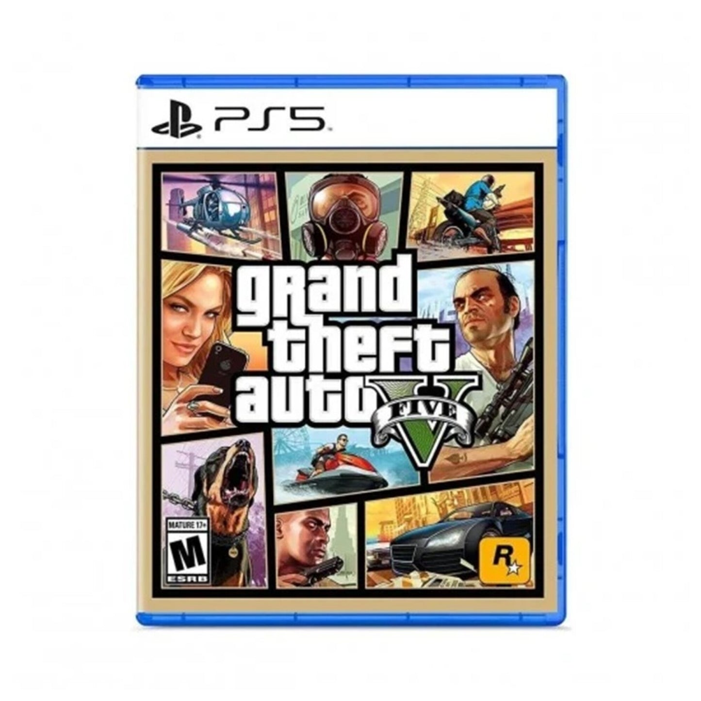 GRAND THEFT AUTO 5 (GTA 5) – JUEGO DE PS5 (NUEVO SELLADO)