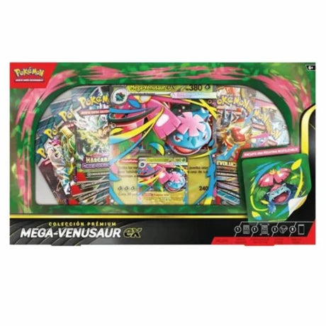 MEGA VENUSAUR EX COLECCION PREMIUM EN ESPAÑOL CARTAS POKEMON