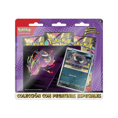 TECH STICKER COLLECTION CARTAS POKEMON GENGAR