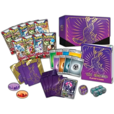 CAJA DE ENTRENADOR SCARLET Y VIOLET MIRADION EN INGLES POKEMON TCG ELITE TRAINER BOX  (ETB)