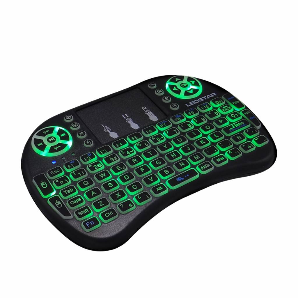 TECLADO WIRELESS CON LUZ