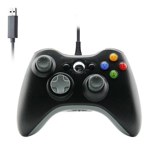 JOYSTICK CON CABLE COMPATIBLE PARA XBOX 360