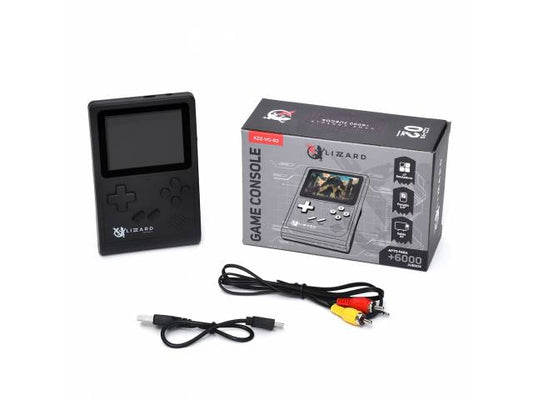 Consola Portátil XZZ-VG-02 Apto para 6000 Juegos Pantalla 3.0" X-Lizzard NO INCLUYE JUEGOS NI EMULADORES INSTALADOS