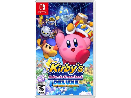 KIRBY RETURN TO DREAM LAND DELUXE – JUEGO DE NINTENDO SWITCH (NUEVO SELLADO)