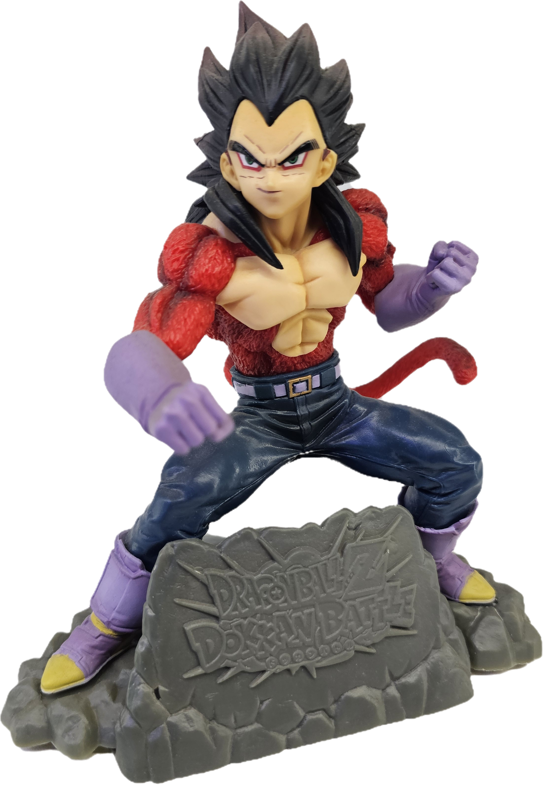 FIGURA GOKU SSJ 4 CON BASE DRAGON BALL