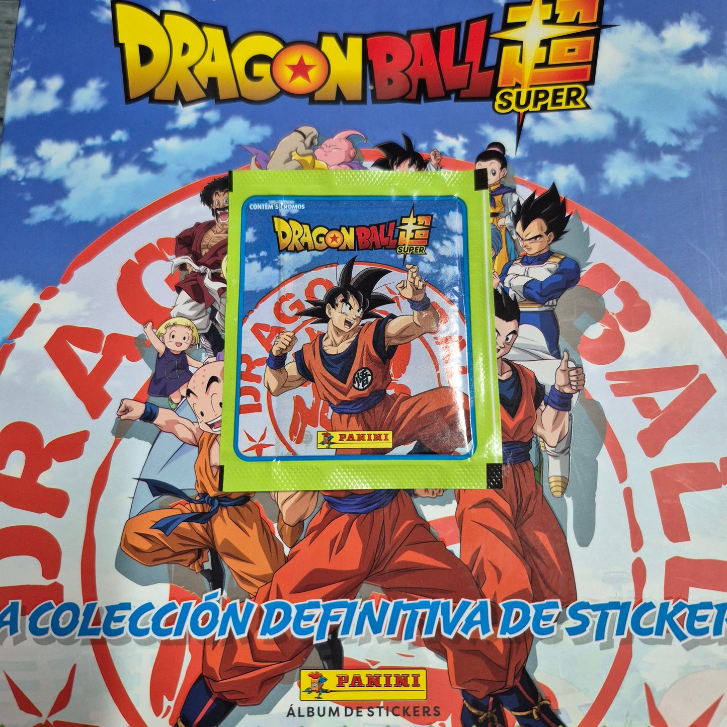SOBRE DRAGON BALL SUPER PANINI