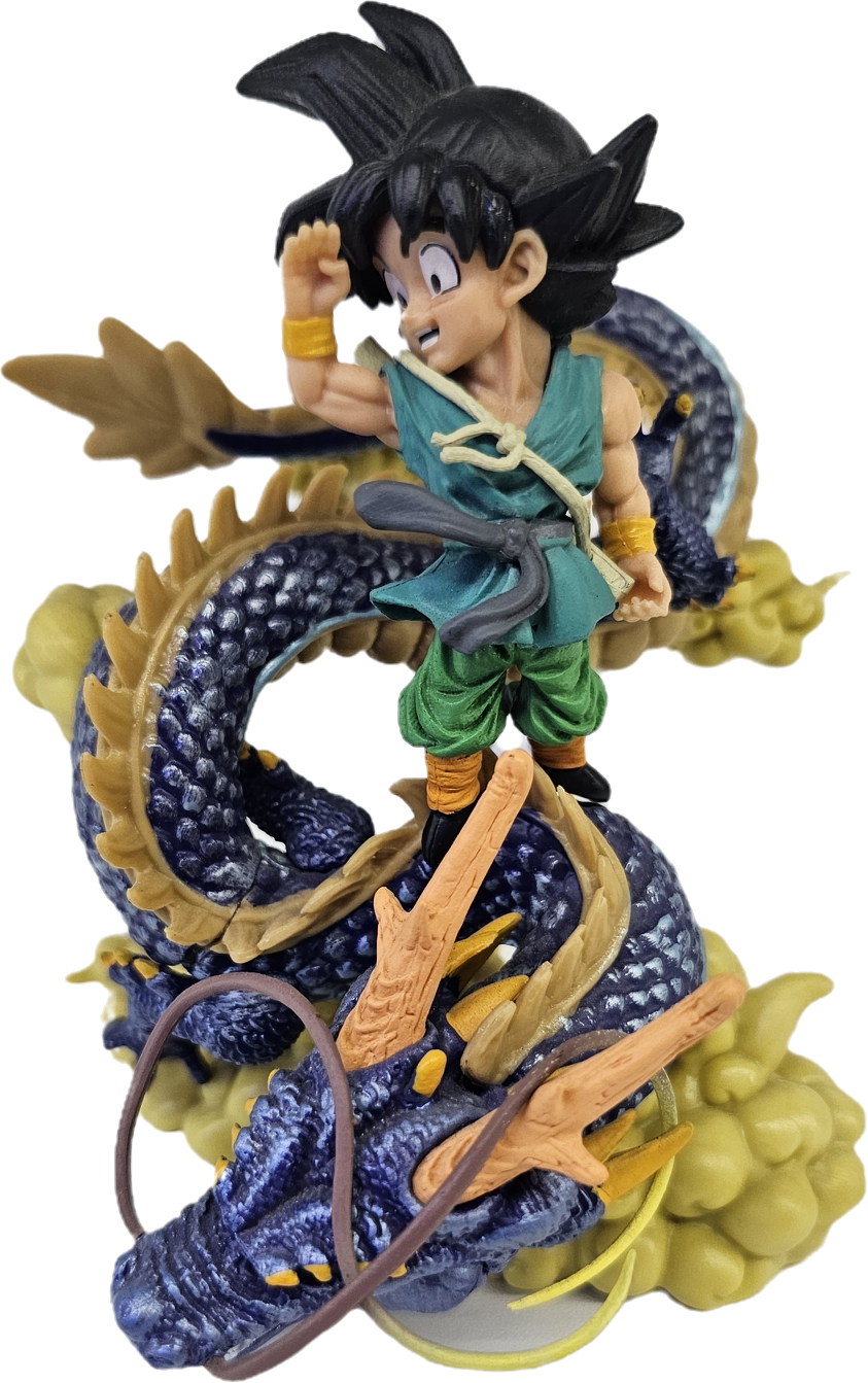 FIGURA GOKU SOBRE SHENLONG DRAGON BALL