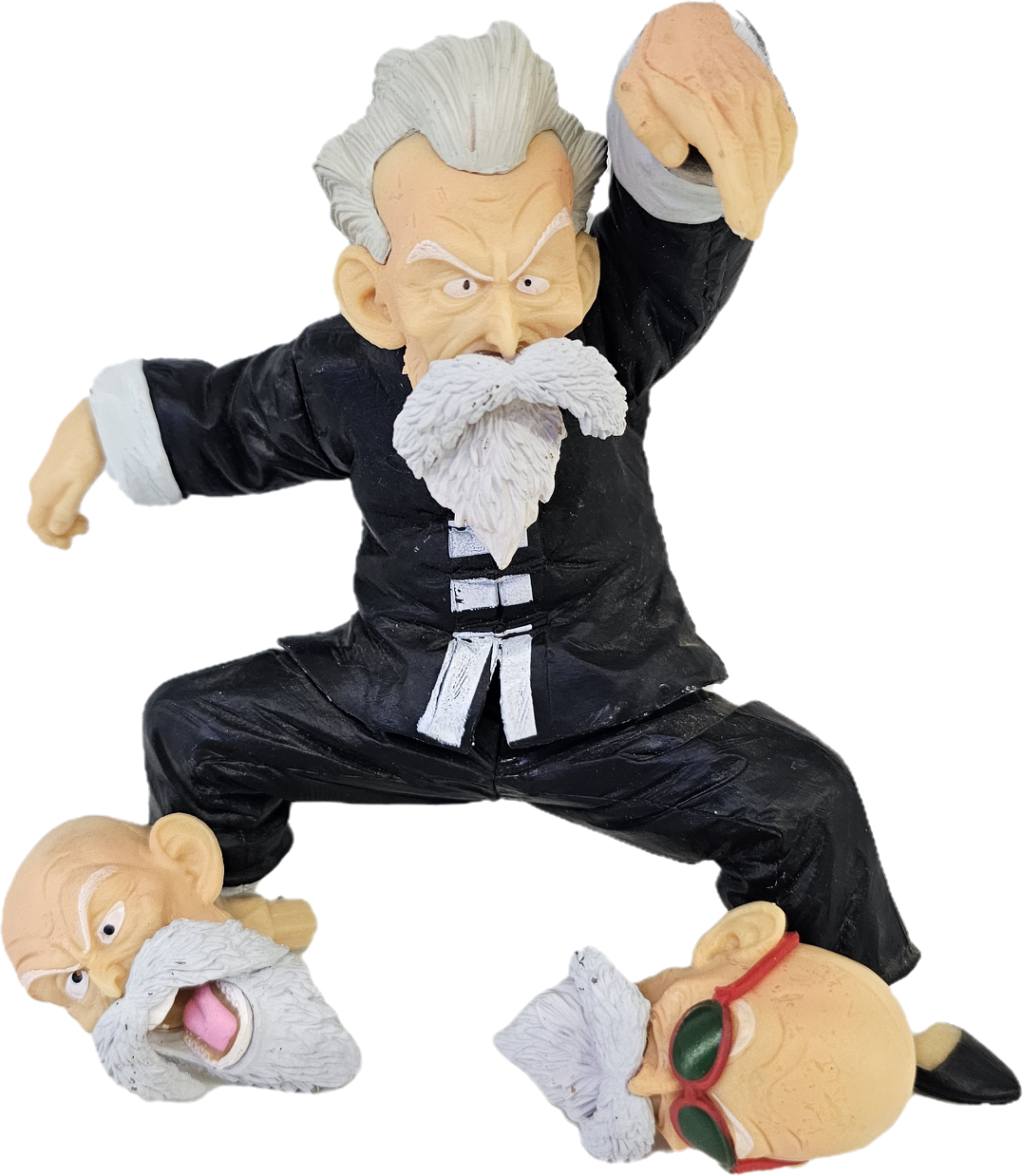 FIGURA DEL MAESTRO ROSHI CABEZA INTERCAMBIABLE DRAGON BALL