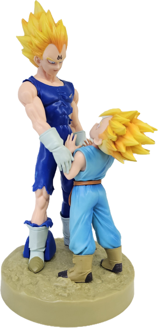 FIGURA VEGETA Y TRUNKS SUPER SAIYAN DRAGON BALL