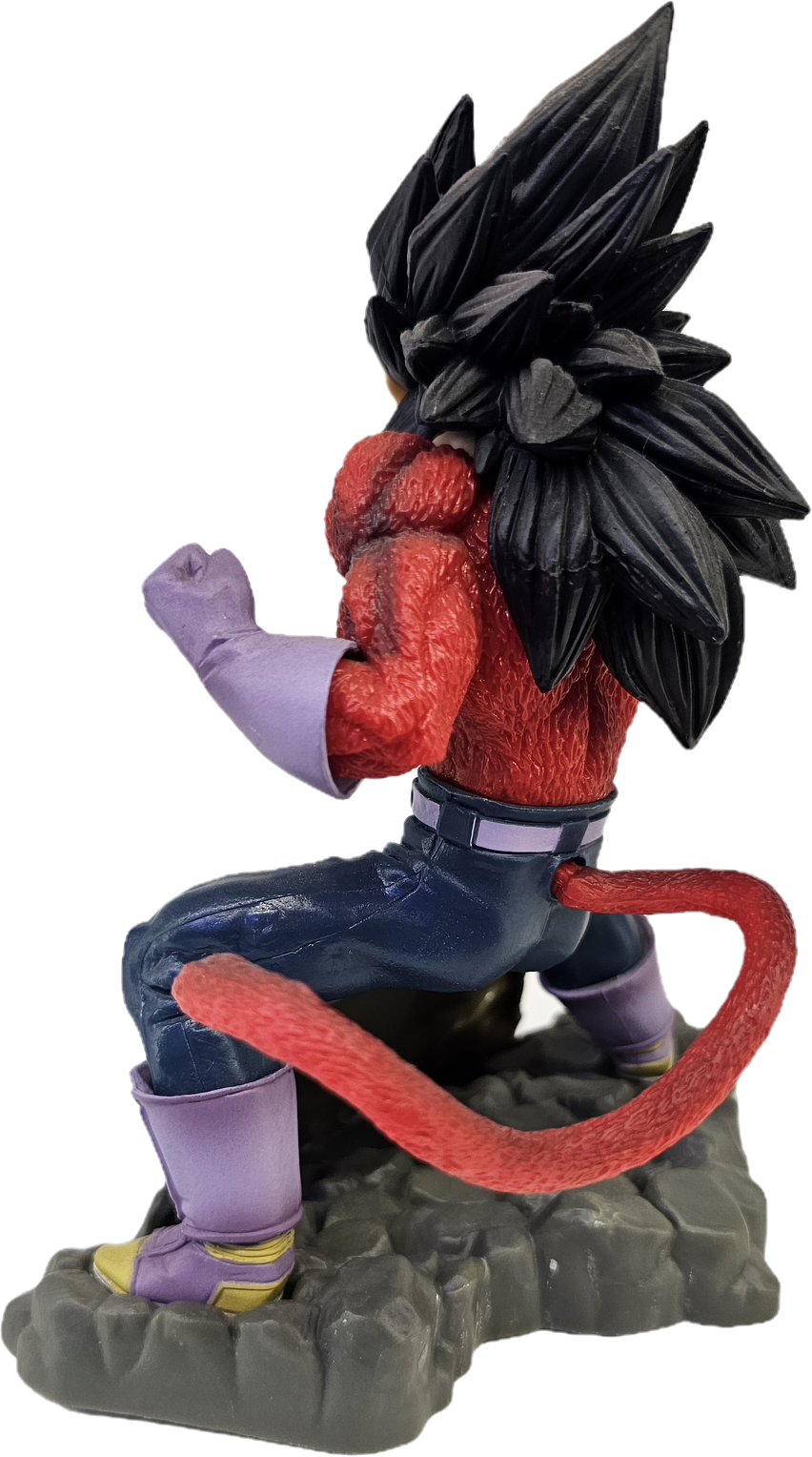 FIGURA GOKU SSJ 4 CON BASE DRAGON BALL