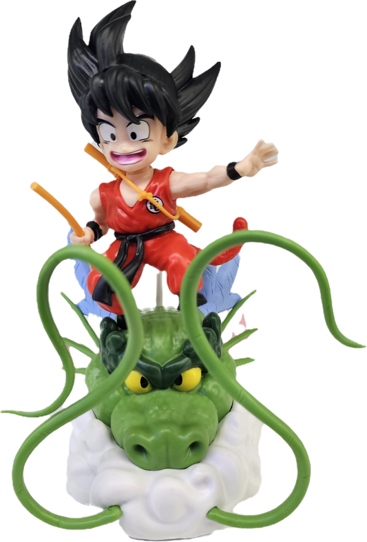 FIGURA GOKU NIÑO SHENLONG DRAGON BALL