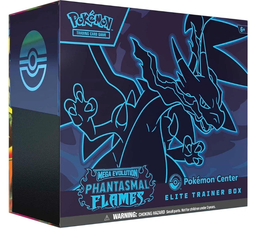 TRAINER ELITE ETB MEGAEVOLUCIONES PHANTASMAL FLAMES (INGLES)