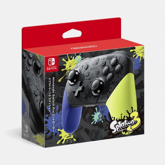 PRO CONTROLLER SPLATOON 3 LIMITED EDITION NINTENDO SWITCH (NUEVO)