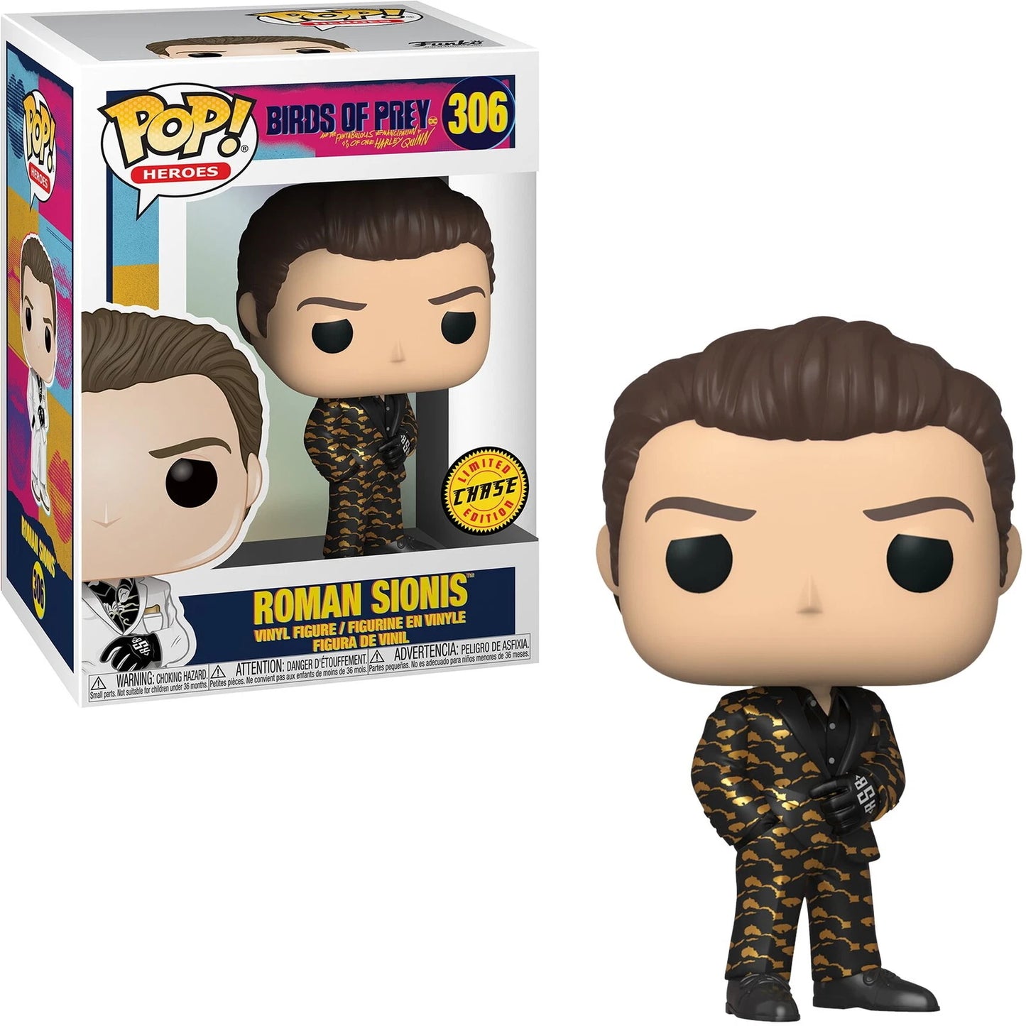 FUNKO POP BIRDS OF PREY - ROMAN SIONIS 306