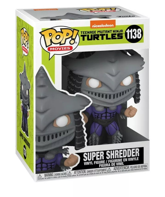FUNKO POP: SUPER SHREDDER - TEENAGE MUTANT NINJA TURTLES 1138