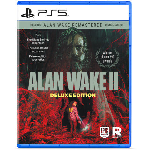 ALAN WAKE 2 DELUXE EDITION – JUEGO DE PS5 (NUEVO SELLADO)