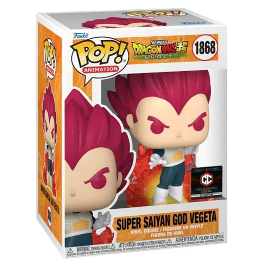VEGETA SUPER SAIYAN GOD FUNKO POP 1868